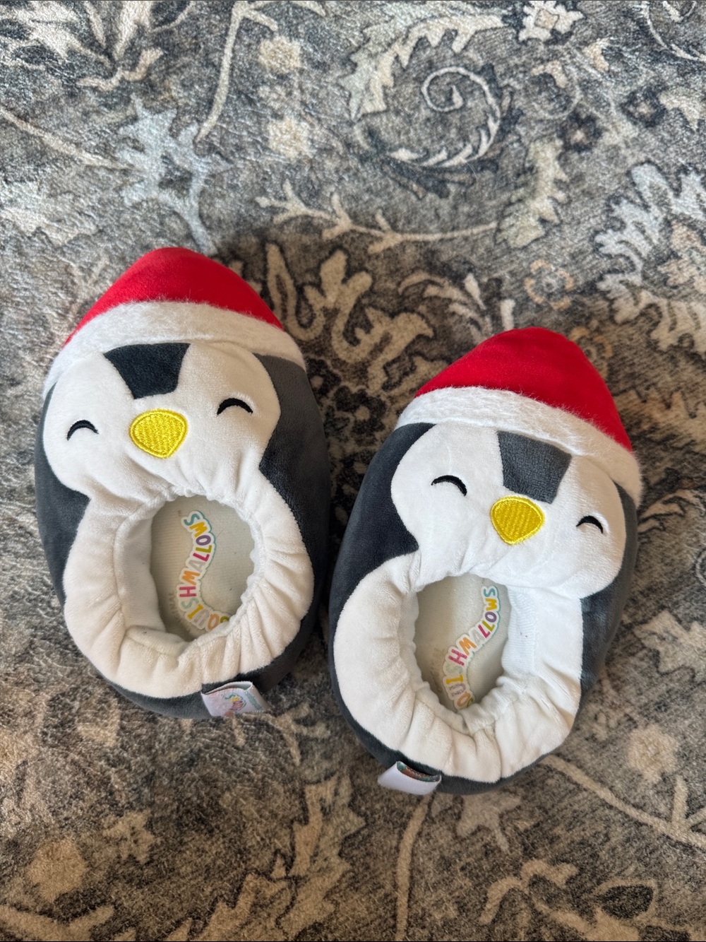 Squishmallows Penguin Slippers